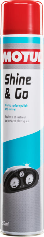 MOTUL Werkplaatsverpakking shine & go - spuitbus 750 ml