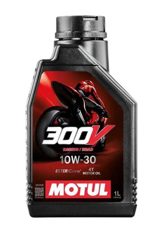 MOTUL 300V Factory Line Road Racing 4T Motorolie - 10W30 1 L