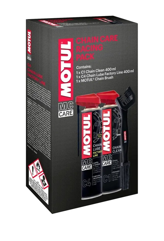 MOTUL Factory Kettingonderhoudsset (C1+C4+Borstel)