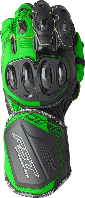 RST Pro Series GP D3O Handschoenen - Zwart/Neon groen