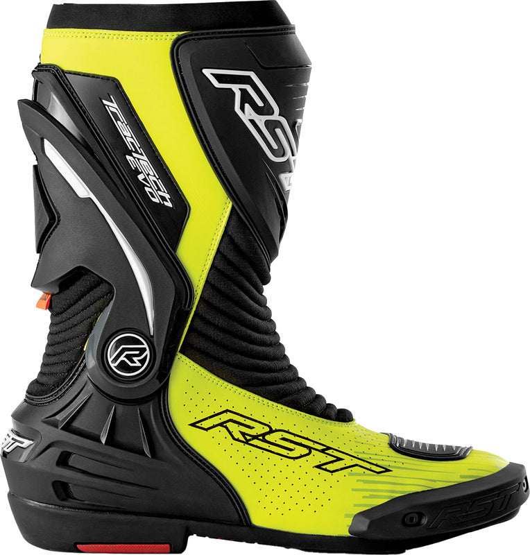 RST TracTech Evo D3O Motorlaarzen - Zwart/Neon geel