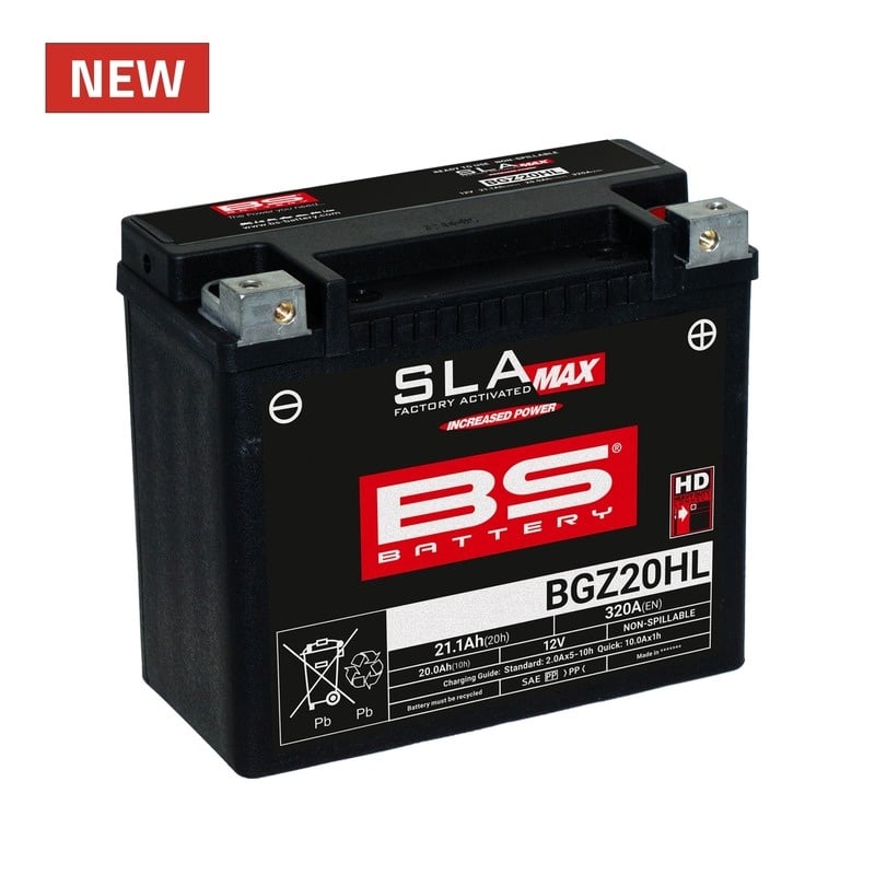 Accu SLA Max onderhoudsvrije batterij - BGZ20HL