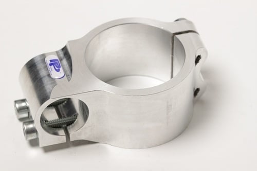 Clip-on houder Zwart Geanodiseerd Type Sport