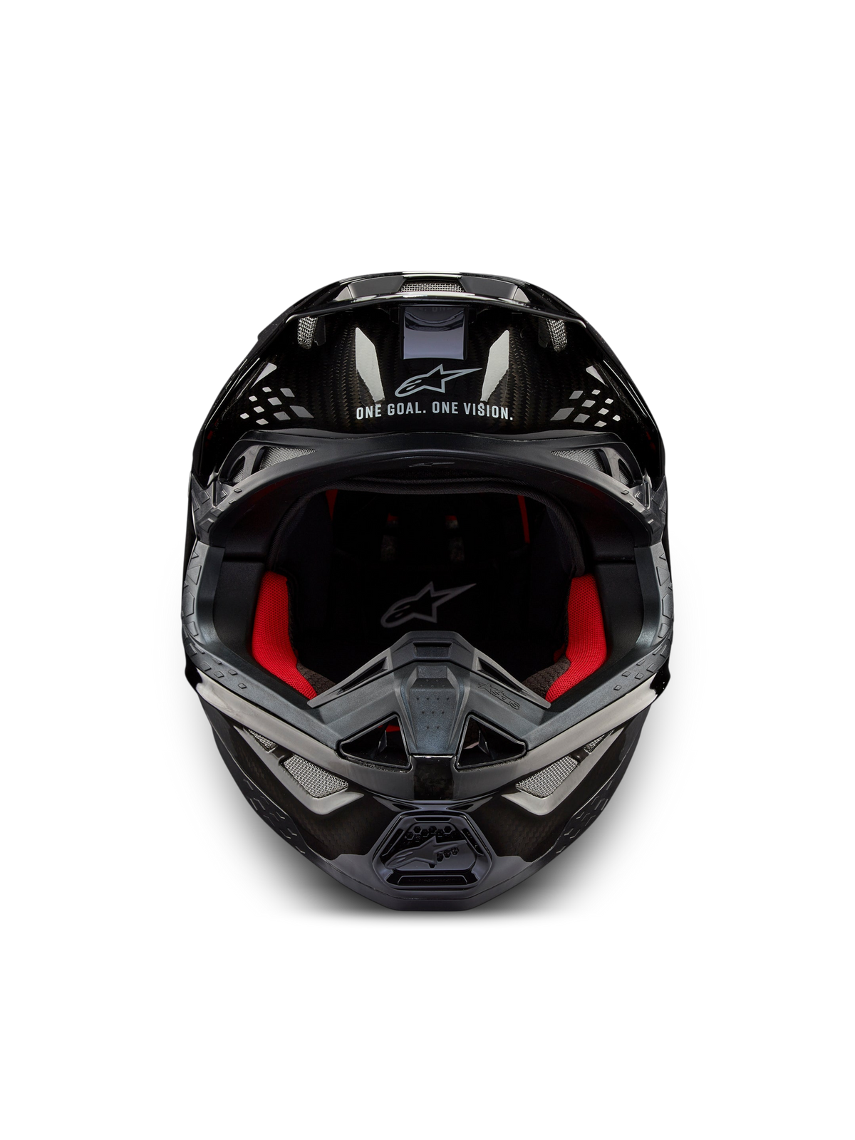 Alpinestars S-M10 Solid Crosshelm Zwart, productfoto 2
