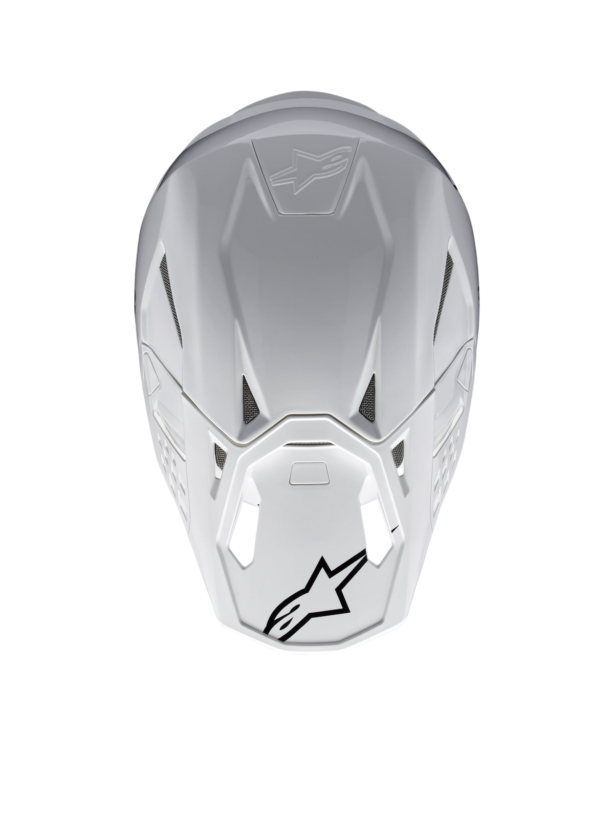 Alpinestars S-M10 Solid Crosshelm Wit, productfoto 7