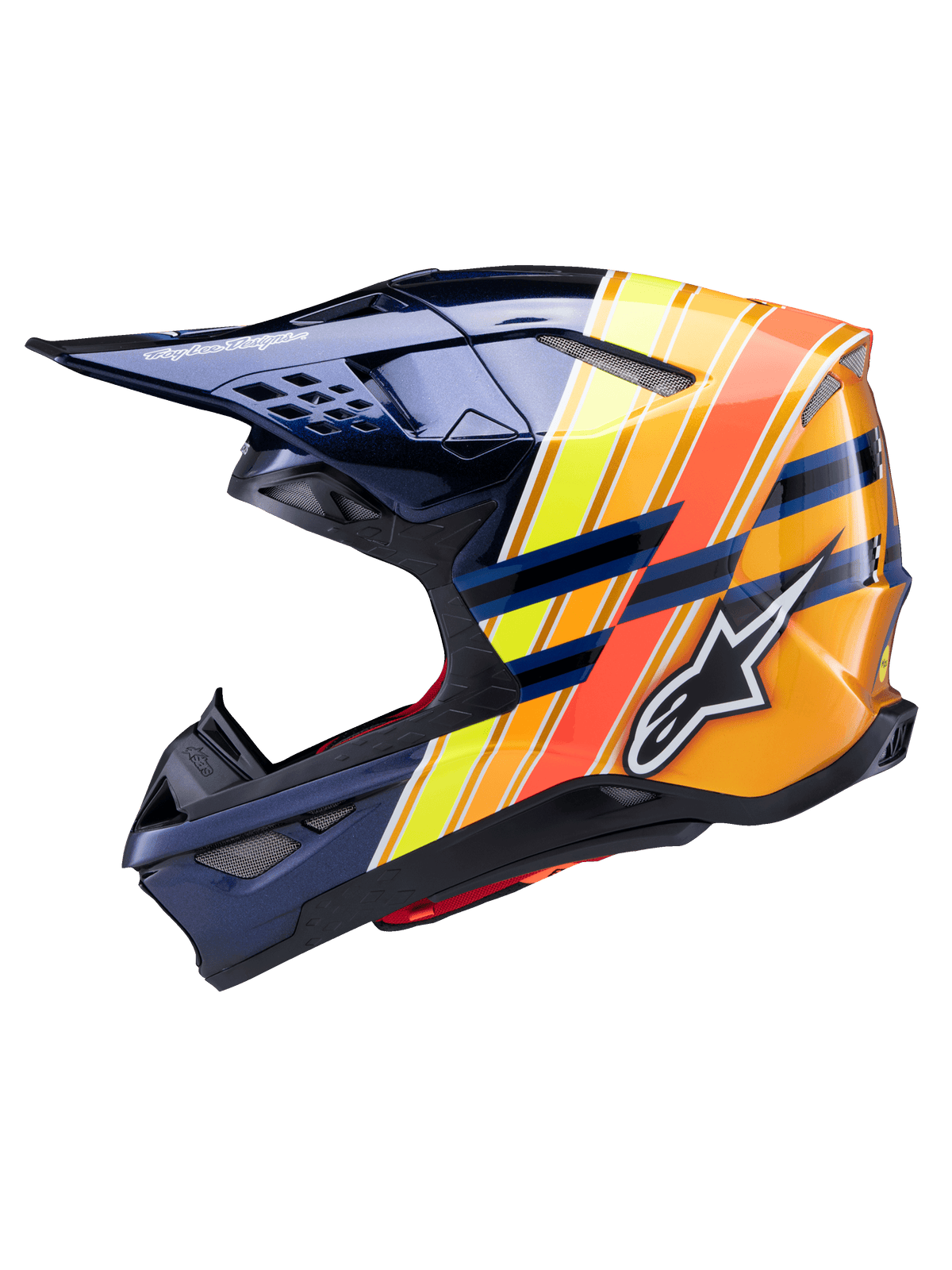 Alpinestars S-M10 LTD Edition 25 Crosshelm Meerkleurig, productfoto 5