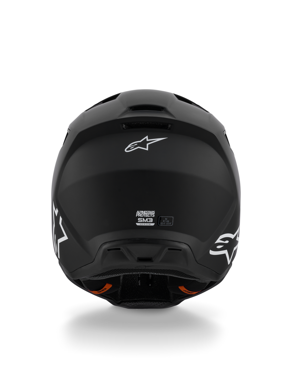 Alpinestars S-M3 Crosshelm Zwart, productfoto 4