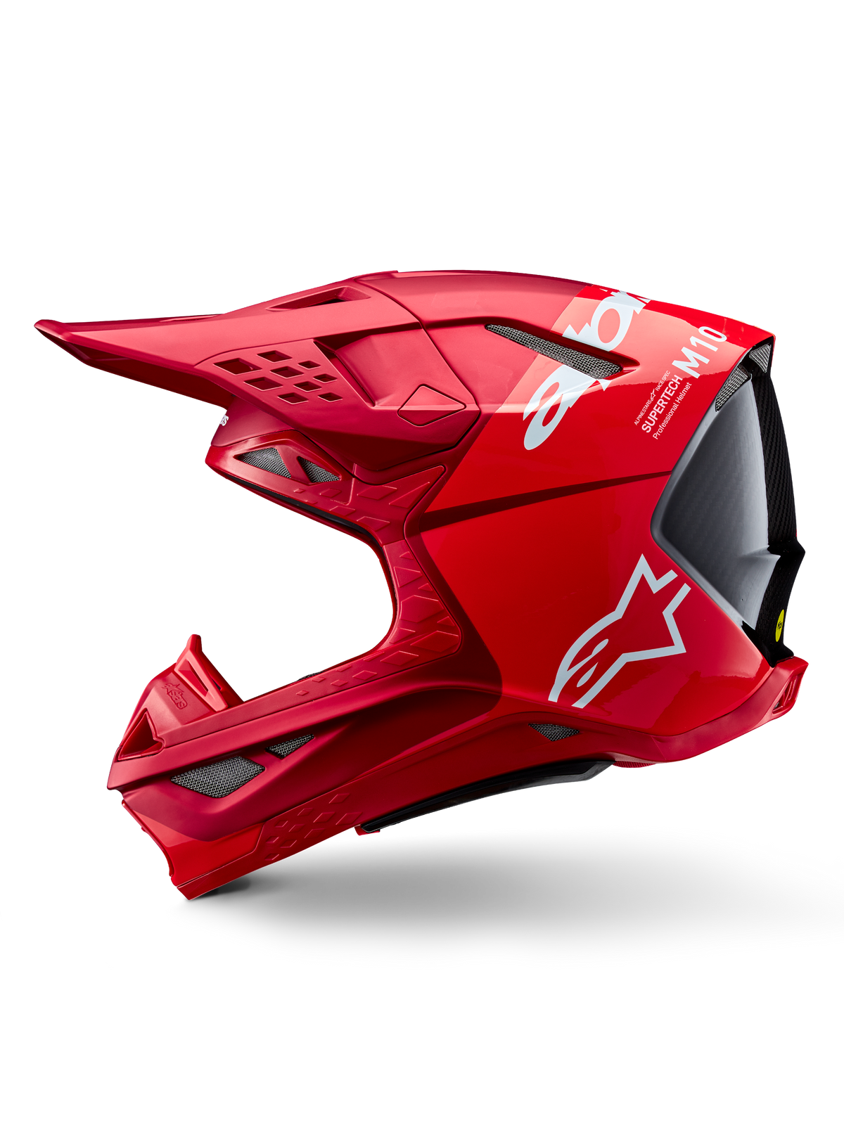 Alpinestars S-M10 Flood Crosshelm Fluorood, productfoto 5
