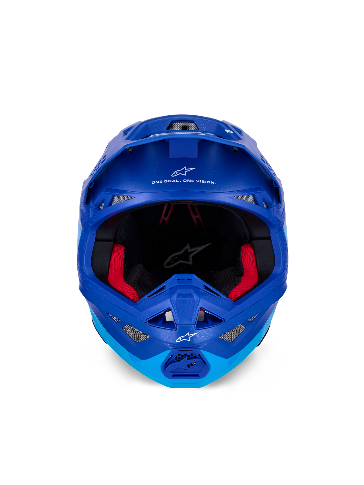 Alpinestars S-M10 Flood Crosshelm Blauw, productfoto 2