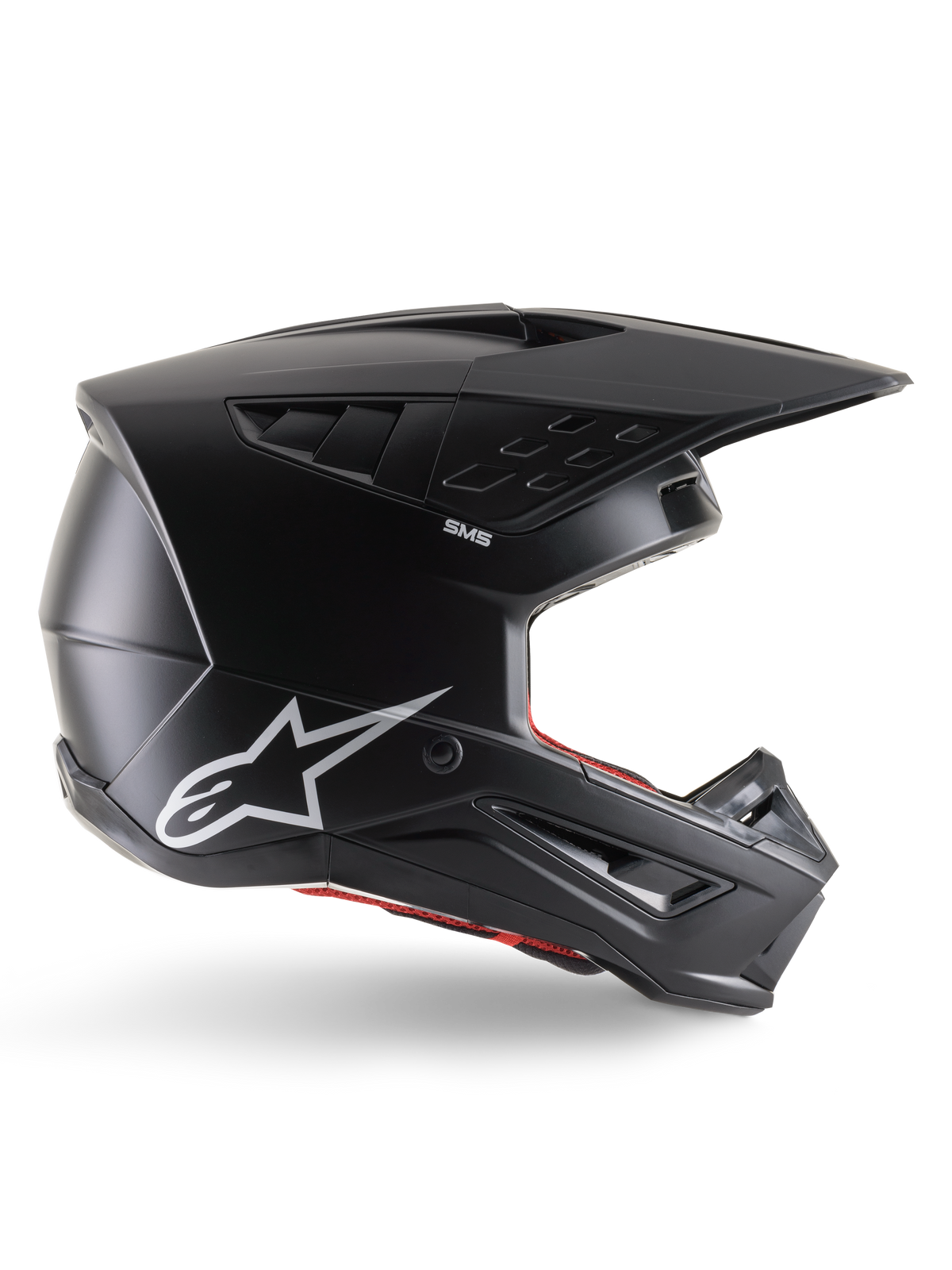 Alpinestars S-M5 Crosshelm Zwart, productfoto 1