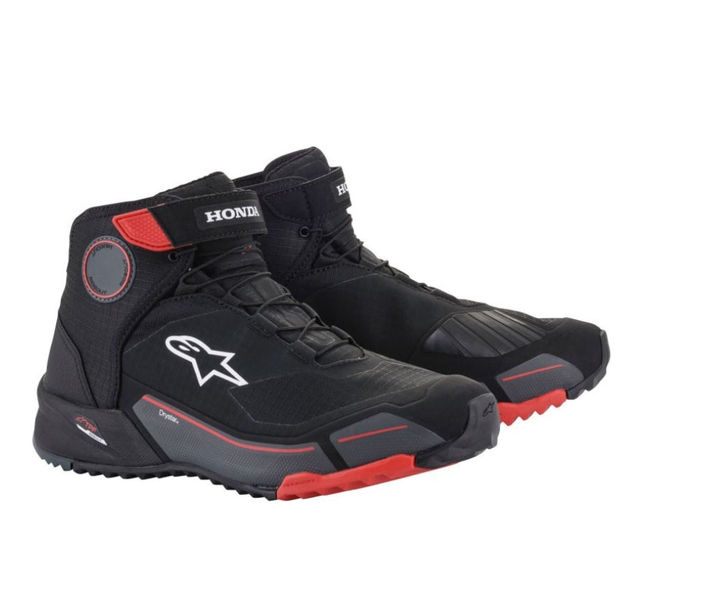 Alpinestars Honda CR-X Drystar Motorschoenen Zwart en rood, productfoto 1