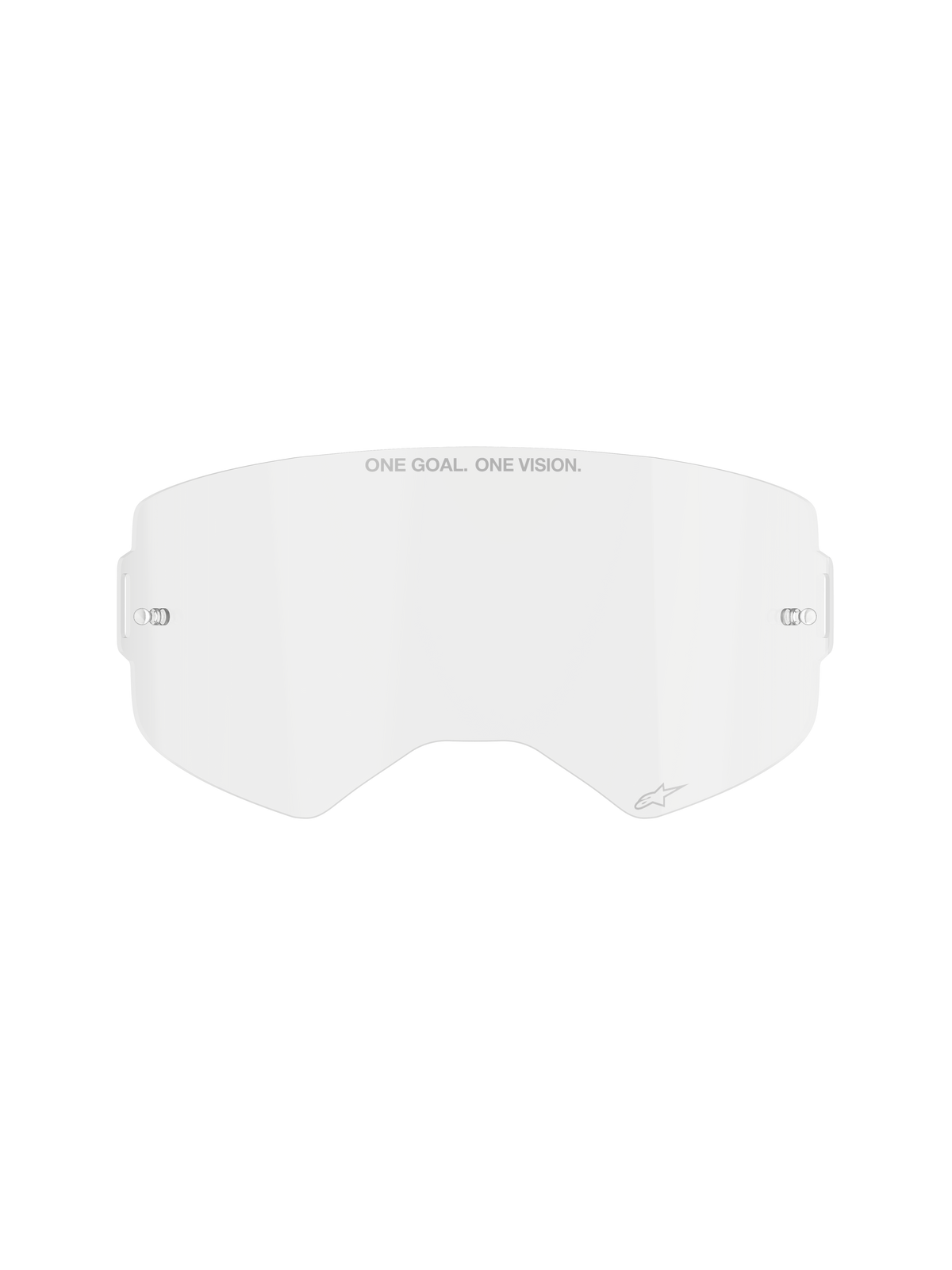 Alpinestars Supertech Lens Crossbril Transparant, productfoto 1