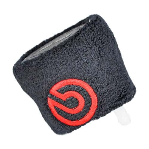 BIG TERRY CUFF, BLACK WITH BREMBO LOGO
