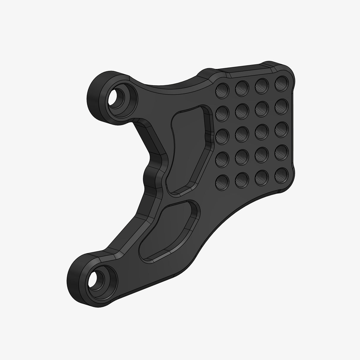 Aluminum back plate for Y007