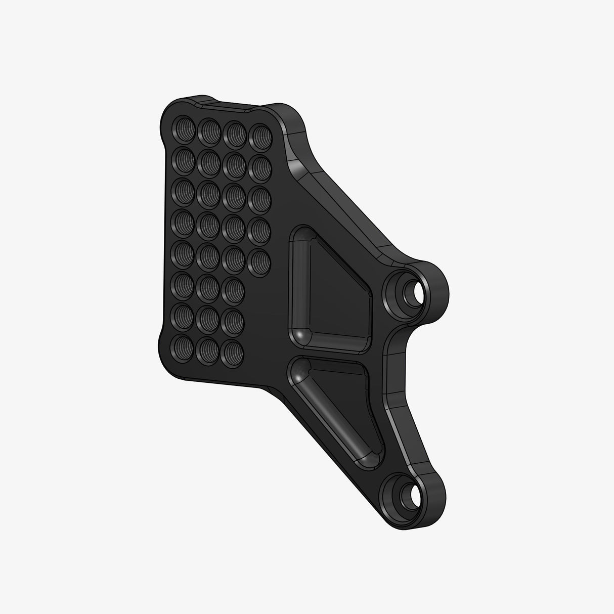 Aluminum back plate for Y012 - right side