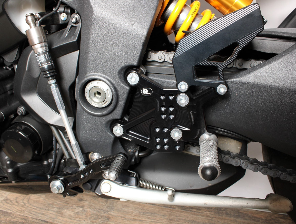PP Tuning Rearset / Remschakelset Triumph Speed Triple 1200 (2021-) – RACE CONCEPT – Reverse Shift / 5290