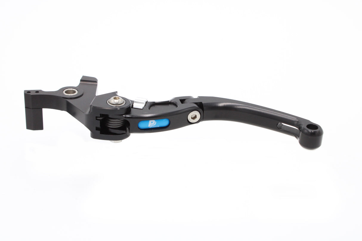PP Tuning Clutch Lever 2032L / Koppelingshendel Yamaha T-Max 500 / T-Max 530 (2008–2014) – 170 mm – Zwart