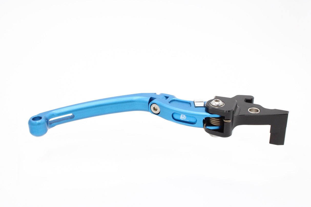 PP Tuning Brake Lever 2039 / Remhendel Yamaha R3 (2015–heden) – 170 mm – Blauw