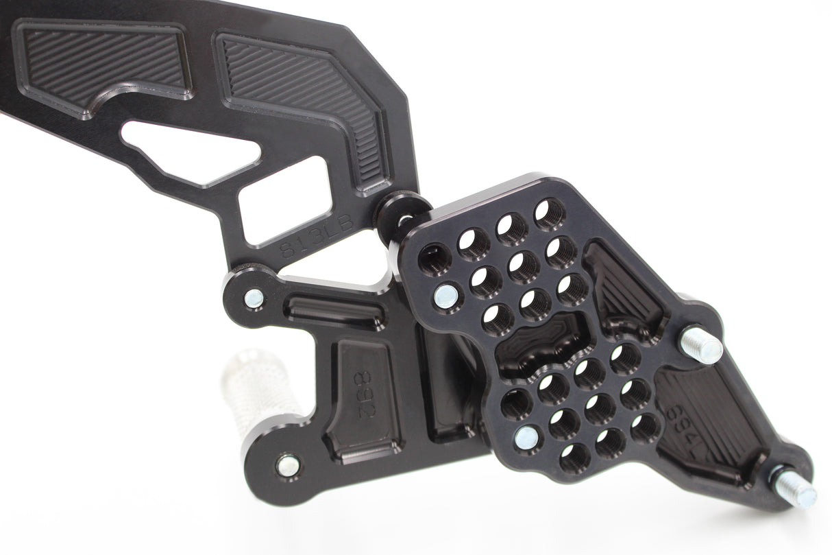 PP Tuning Rearset / Remschakelset Yamaha YZF-R7 (2021-2025) – RACE CONCEPT – Standaard Shift / 694