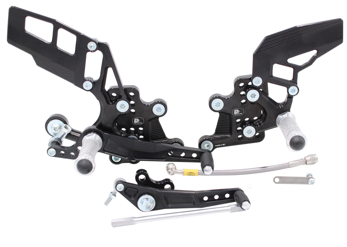 PP Tuning Rearset / Remschakelset Honda CBR 1000RR (2017-2019) – RACE CONCEPT – Reverse Shift / 6710