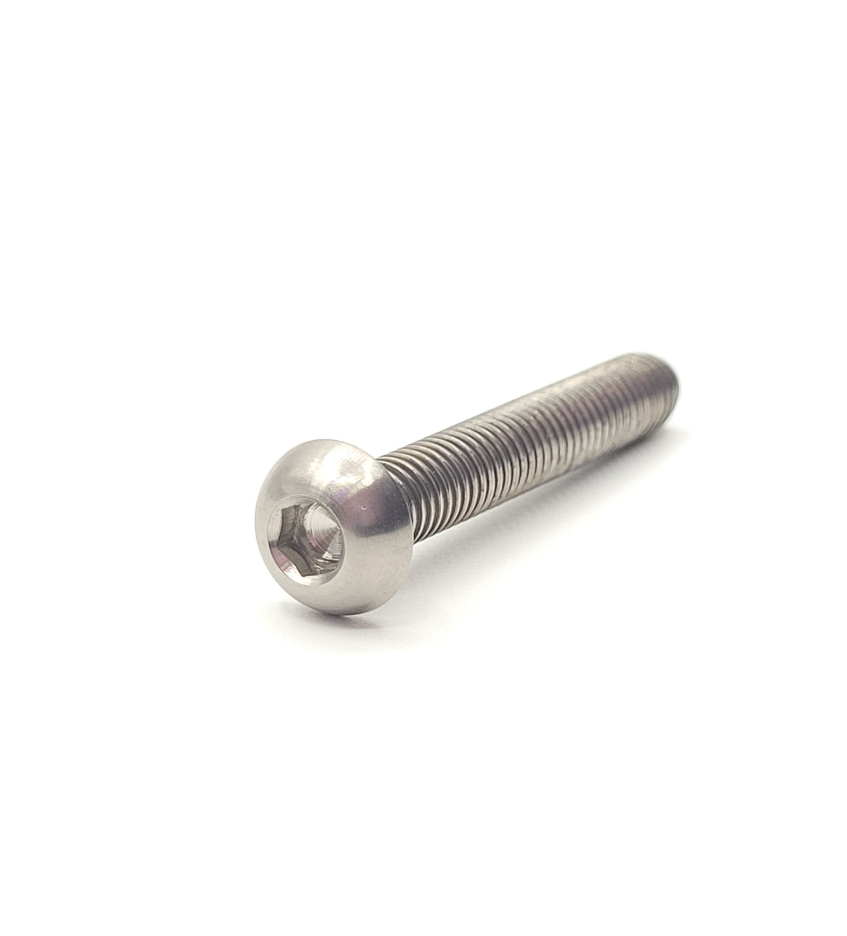 PP Tuning Spare Part / Reserveonderdeel – DIN7380 - M6, 10 mm – DIN7380 - M6, 40 mm, TITANIUM Gr5