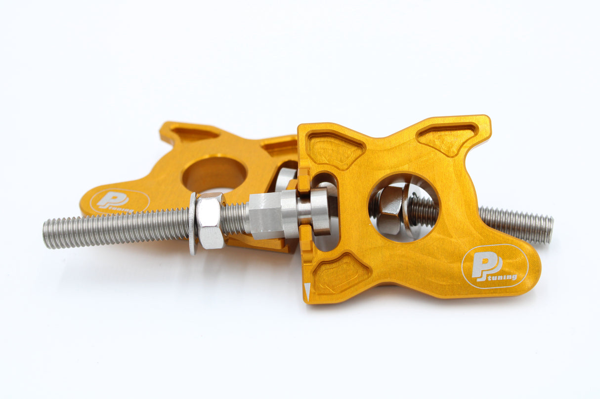 PP Tuning Chain Adjuster / Kettingspanner – Honda CB 750 Hornet (2023 - ) – Goud