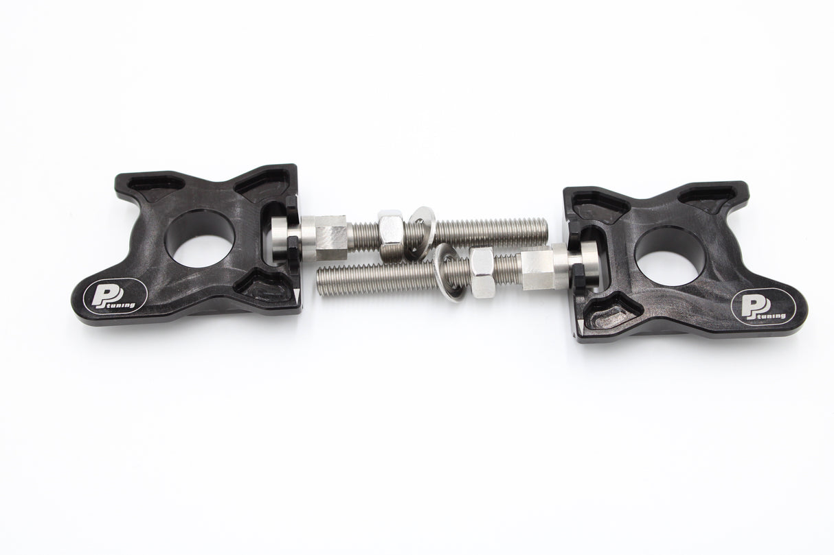 PP Tuning Chain Adjuster / Kettingspanner – Honda CB 750 Hornet (2023 - ) – Zwart