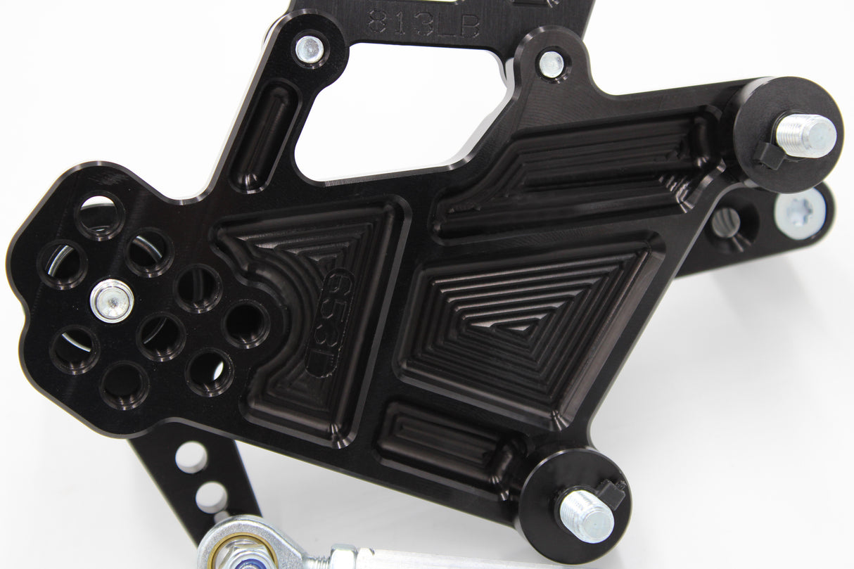 PP Tuning Rearset / Remschakelset Kawasaki Ninja ZX-4RR (2023–) – RACE CONCEPT – Standaard Shift / 653
