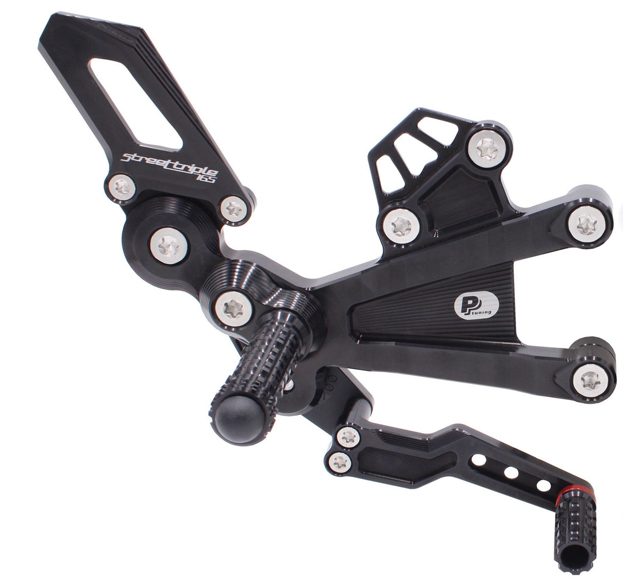 PP Tuning Rearset / Remschakelset Triumph Street Triple 765 (2023-) – PURE CONCEPT – Reverse Shift / 5510