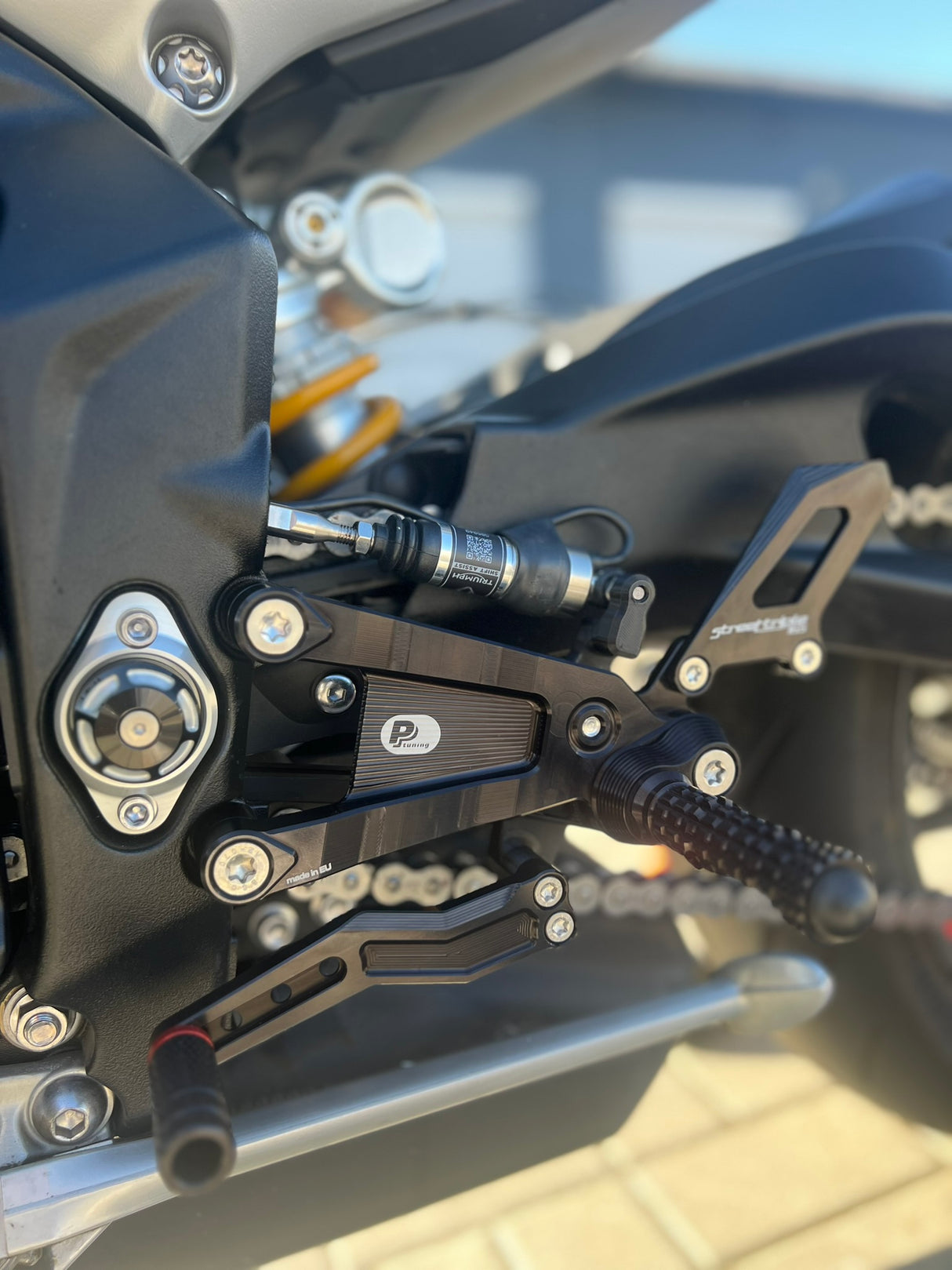 PP Tuning Rearset / Remschakelset Street Triple 765 (2023-) – PURE CONCEPT / 551