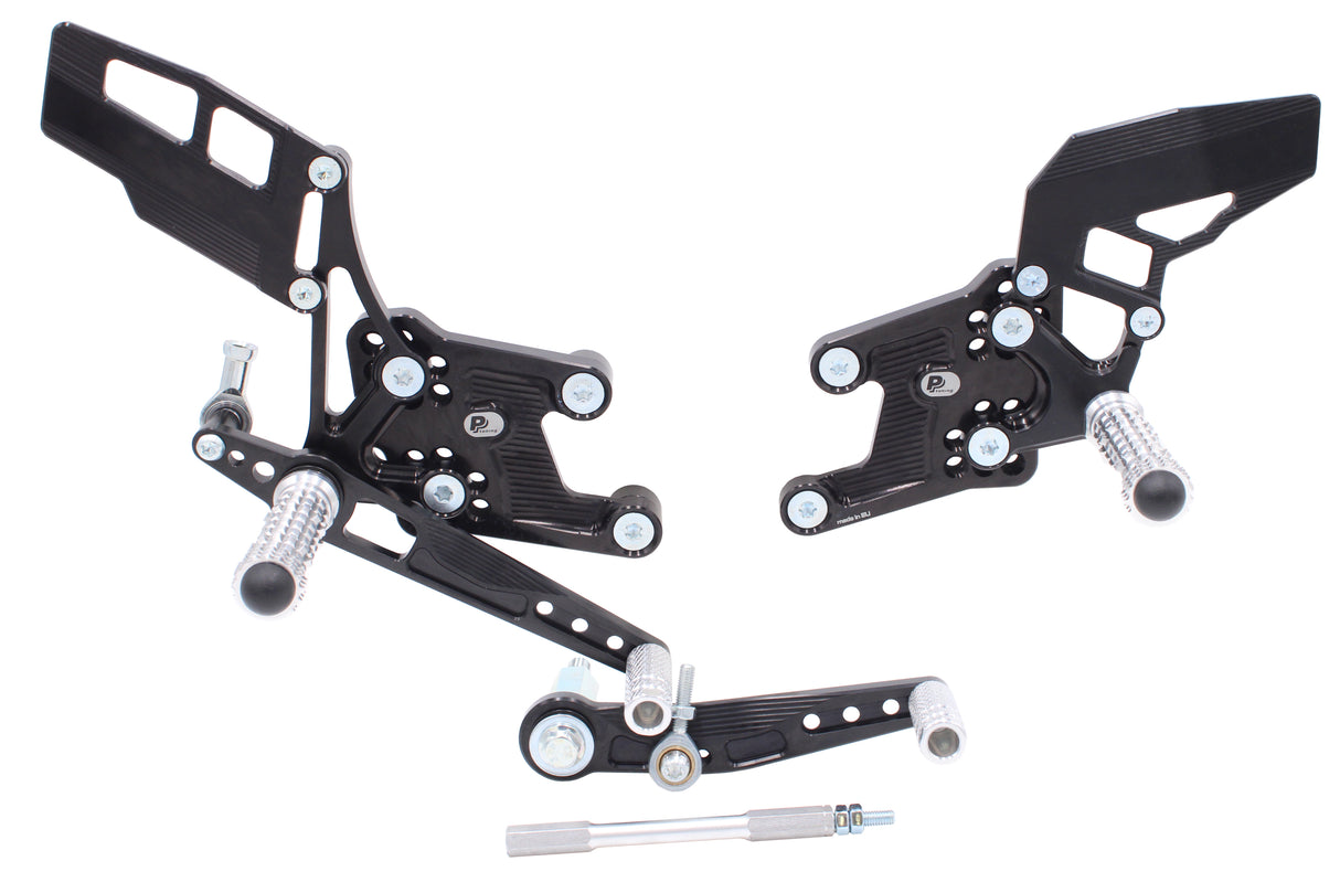PP Tuning Rearset / Remschakelset Honda CBR600RR (2024–) – RACE CONCEPT – Standaard Shift / 7371