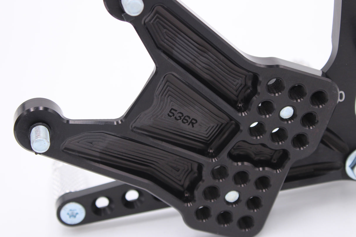 PP Tuning Rearset / Remschakelset Triumph Daytona 675 (2006-2012) – RACE CONCEPT – Reverse Shift / 5360