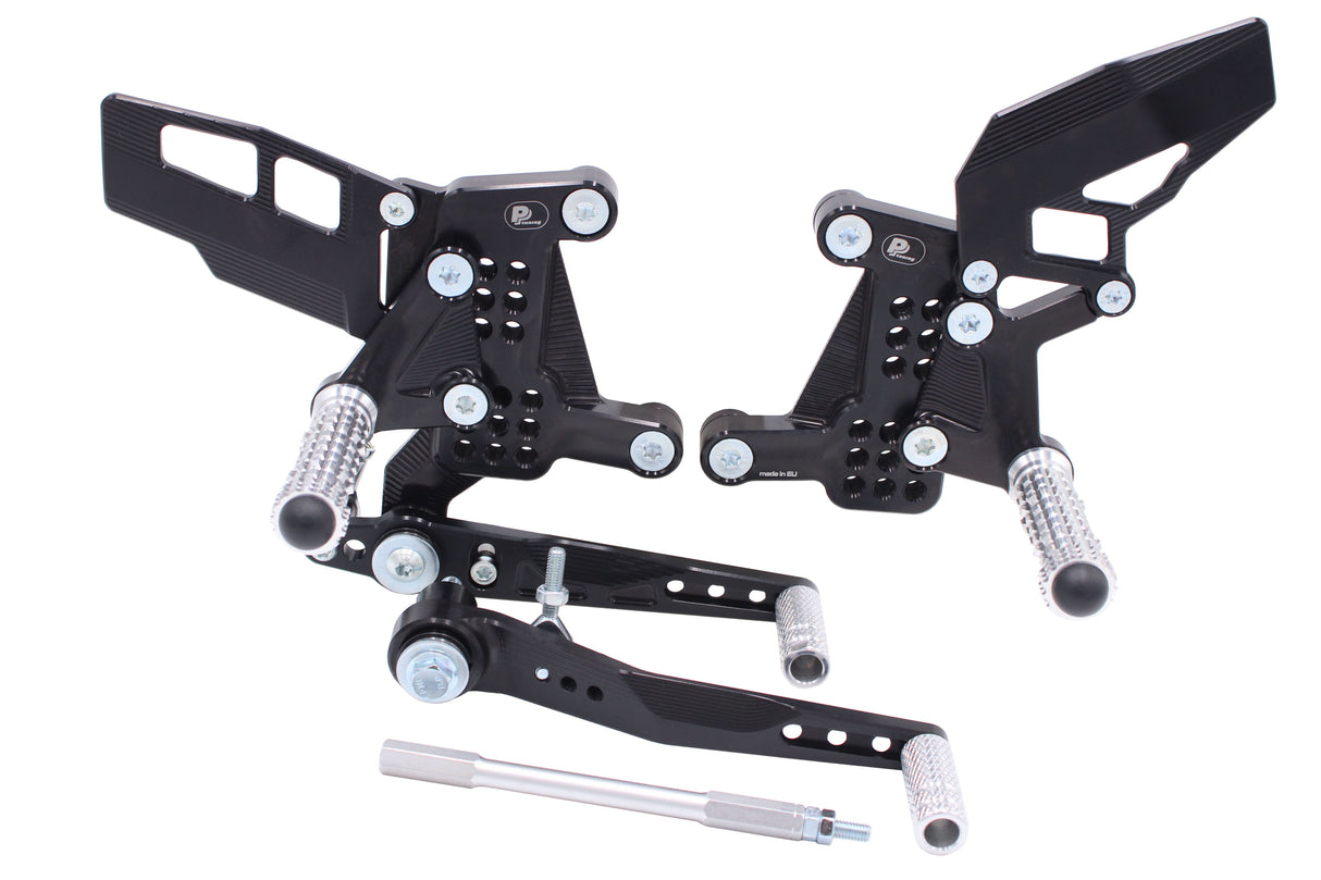 PP Tuning Rearset / Remschakelset Honda CB750 Hornet (2025-) with QS – RACE CONCEPT – Standaard Shift / 674QS