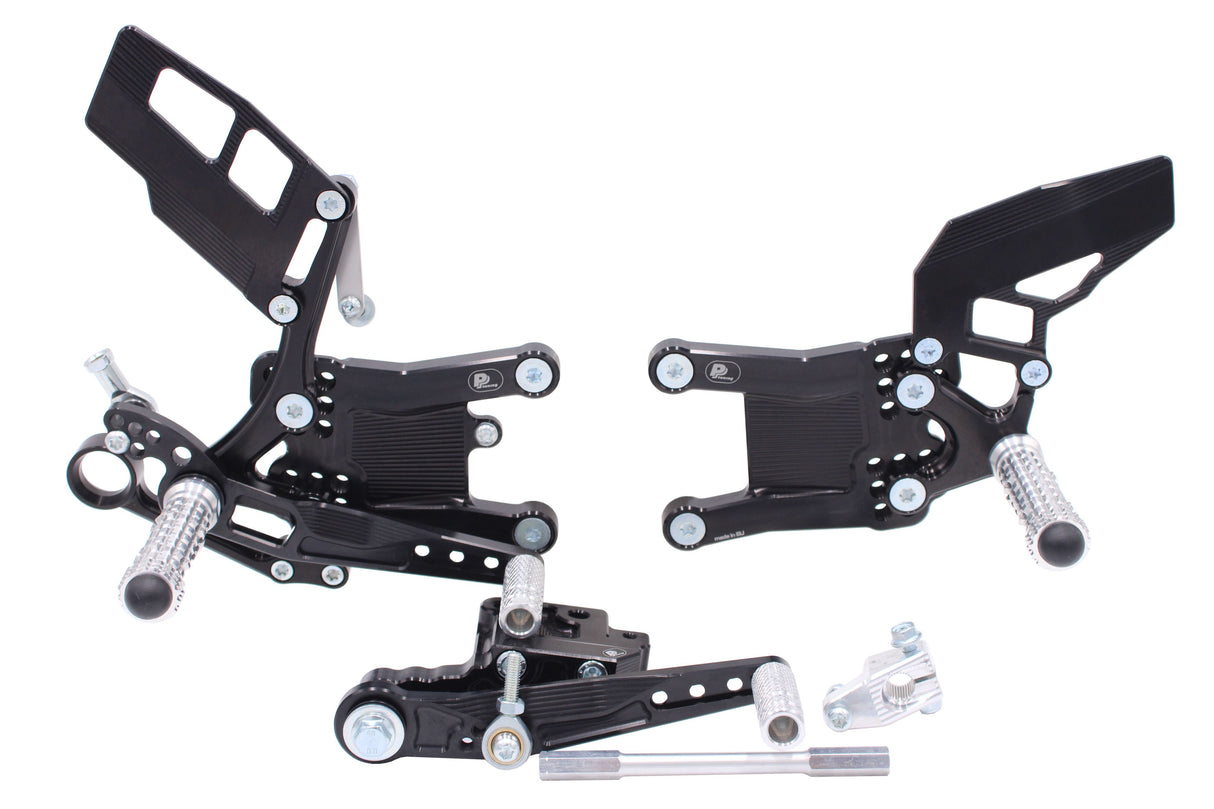 PP Tuning Rearset / Remschakelset Yamaha R6 (2017 - ) – RACE CONCEPT – Reverse Shift – Full Race Version / 7580