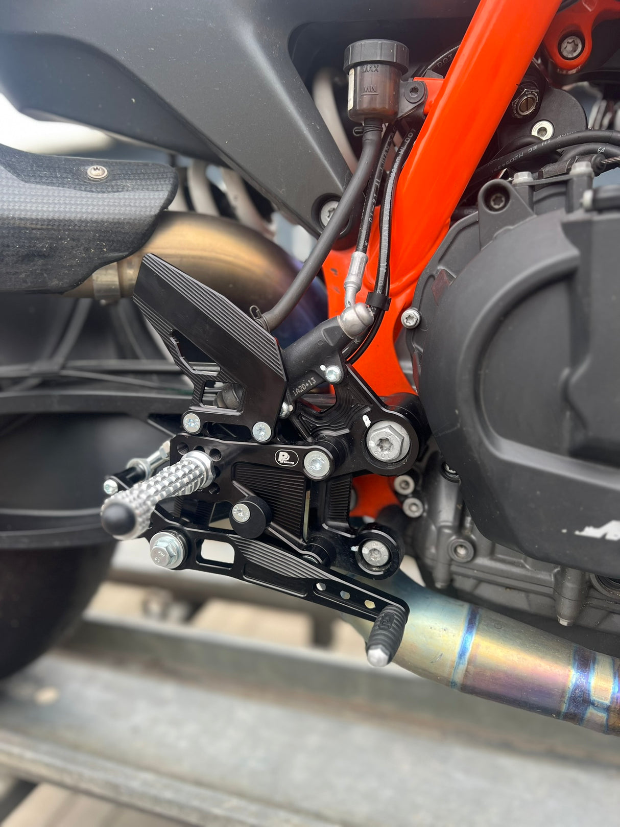 PP Tuning Rearset / Remschakelset KTM 790/890 Duke/R (2018 - ) – RACE CONCEPT / 546
