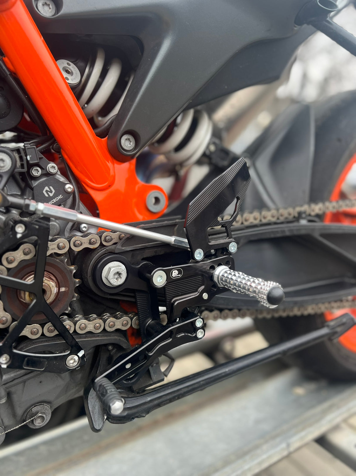 PP Tuning Rearset / Remschakelset KTM 790/890 Duke/R (2018 - ) – RACE CONCEPT / 546