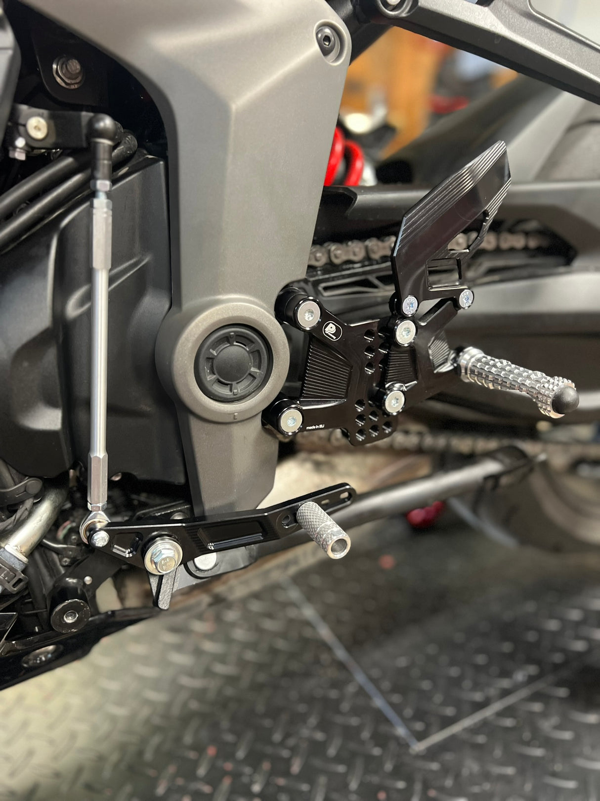 PP Tuning Reverse Shift Kit / Omgekeerde schakelset Triumph Daytona 660 (2024-) / 819527