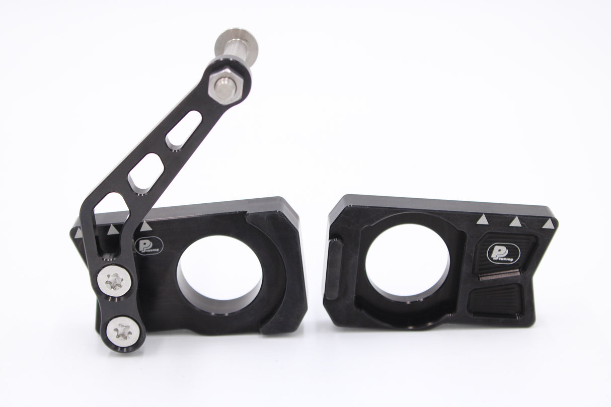 PP Tuning Chain Adjuster / Kettingspanner – Yamaha R9 (2025-) – Zwart