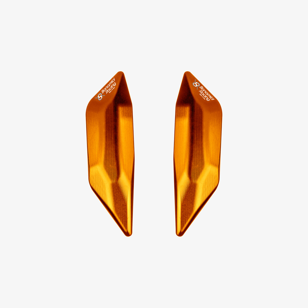 Aluminum Blocks mirror BMW M 1000 RR 21/22 - S 1000 RR 19> ORANGE