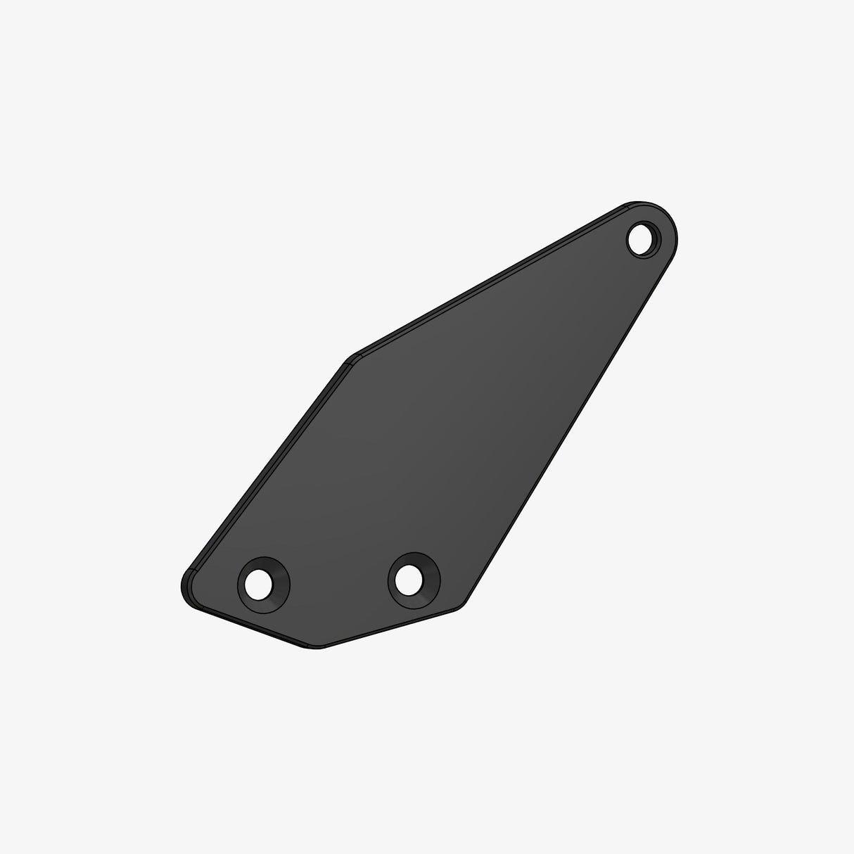 Aluminum heelplate for TH03 - TH03R - TH04
