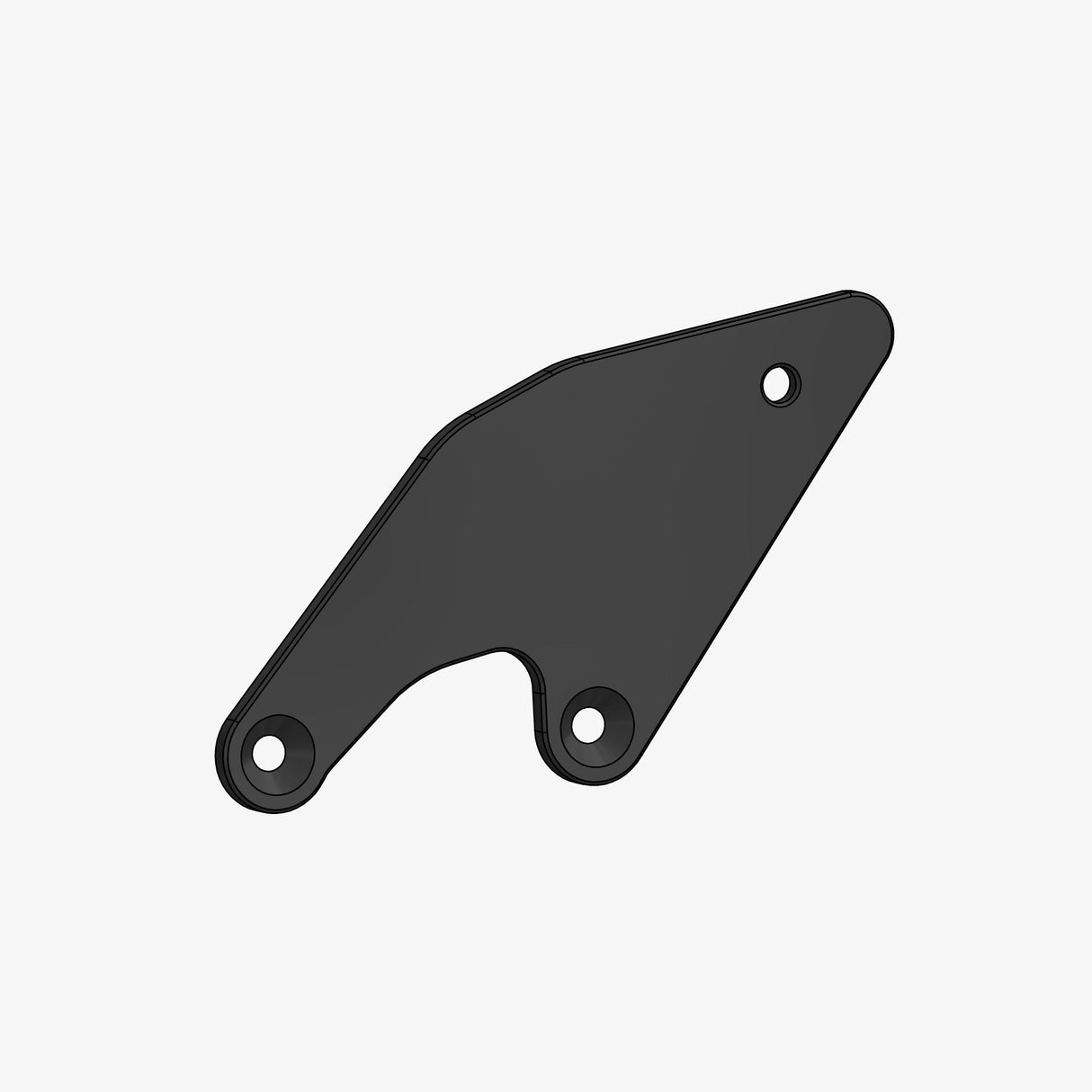 Aluminum heel plate for H012