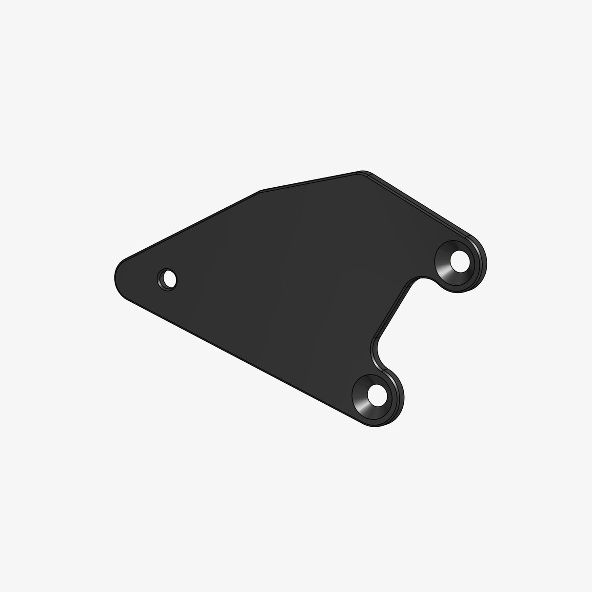 Aluminum heel plate for H012