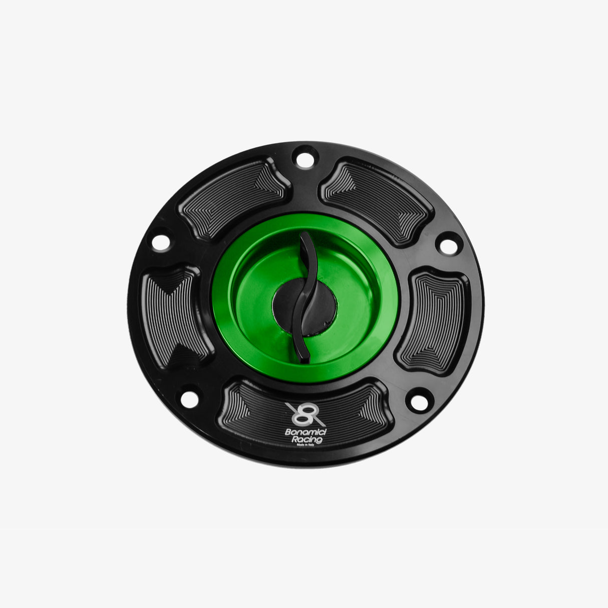 Aluminum tank cap for Ducati Panigale - Streetfighter - Scrambler - GREEN
