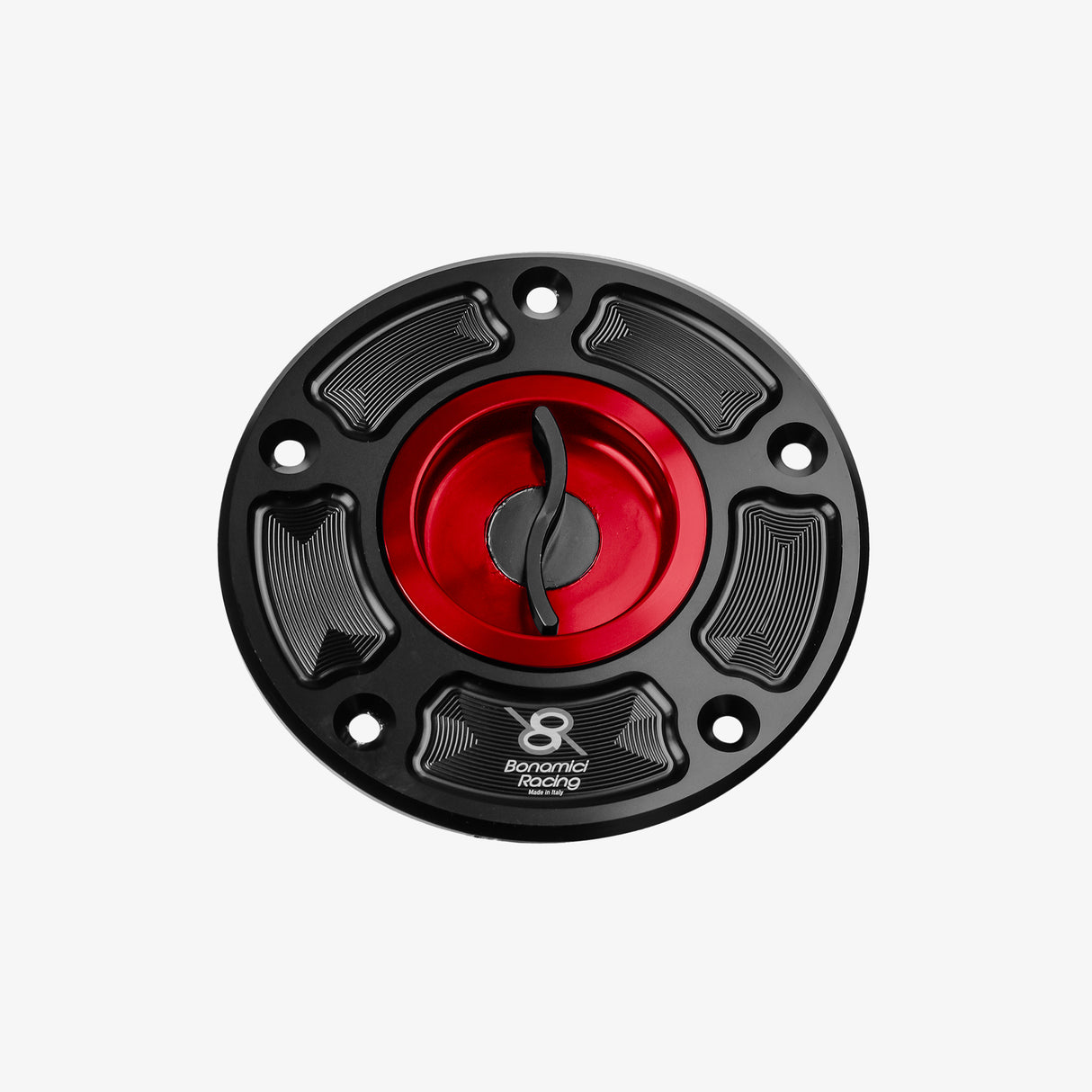 Aluminum tank cap for Suzuki GSX-R 600-750-1000 04> - GSX-S 750-1000 15-21 - GSX-8S/8R - RED