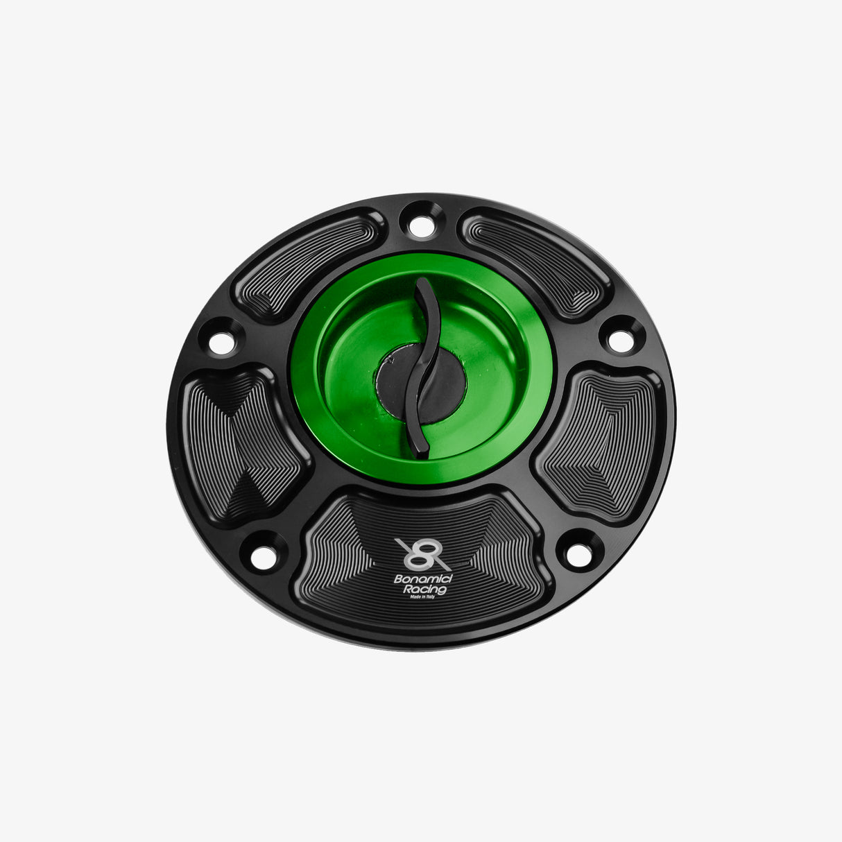 Aluminum tank cap for Yamaha all models - GREEN