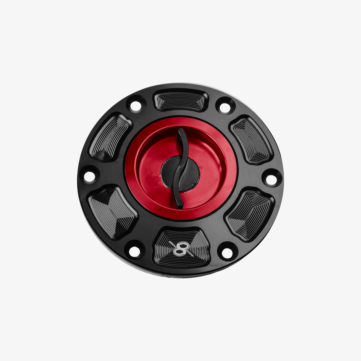 Aluminum tank cap for Triumph Daytona 06-17 - Street Triple 06> - Speed Triple 11-20 - RED