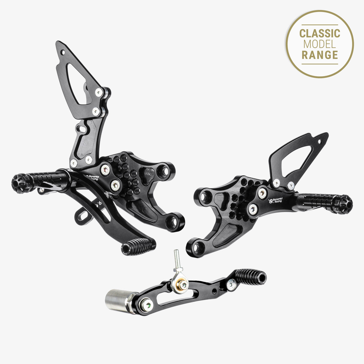 Aluminum rearsets Honda CBR 1000 RR “standard shifting” 08-16