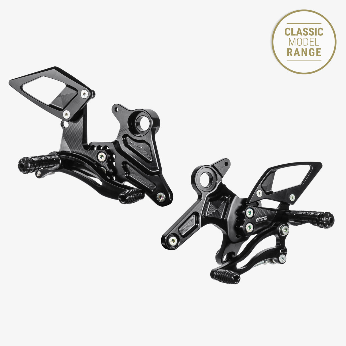 Aluminum rearsets Kawasaki Z 650/Ninja 650 17-19