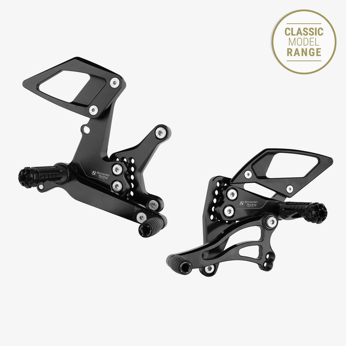 Aluminum rearsets Kawasaki Ninja 250/400 +25mm 18-23