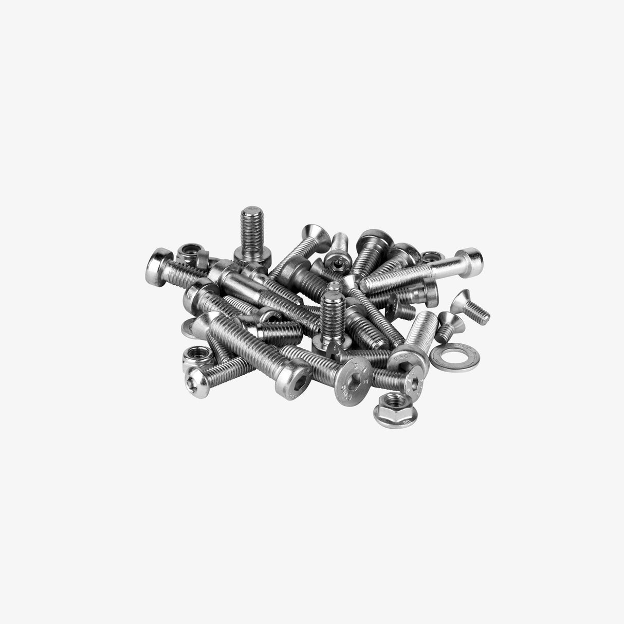 Iron screws kit for rearset code TH07